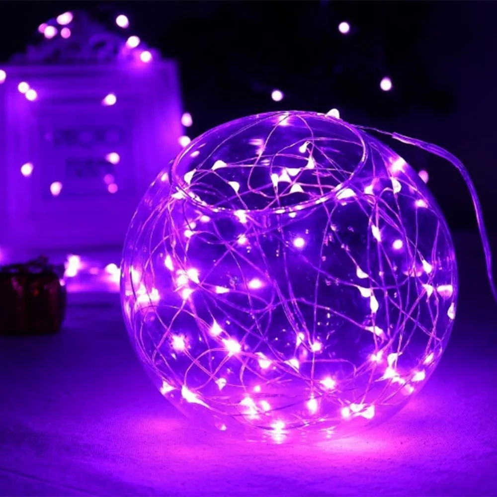 

Waterproof Star Light String USB Button Copper Wire Light Gift Box Cake Garland Decoration Light Christmas Tree Pendants