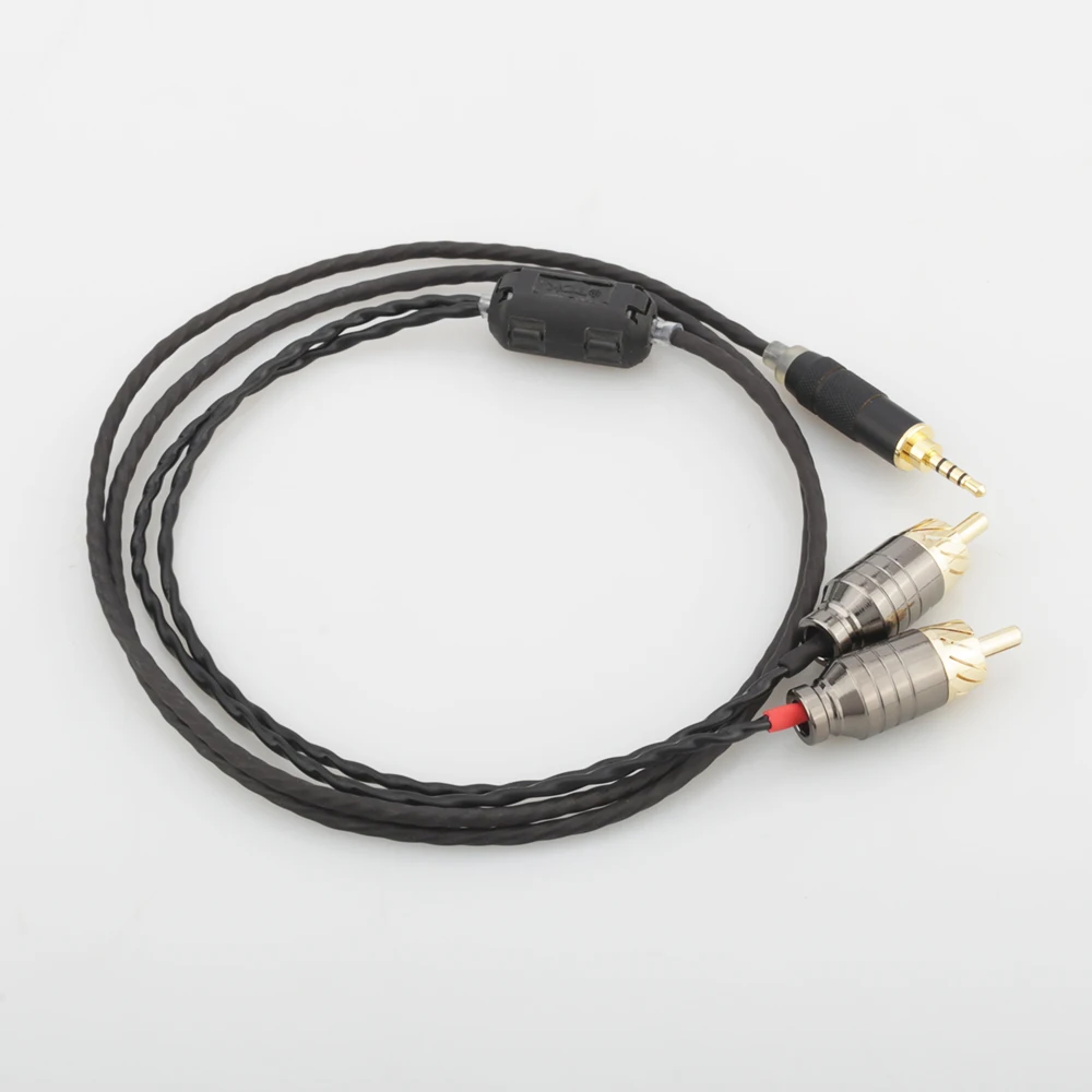 Audiocrast 807CU Hi Fi Гррп сбалансированный 2 5 мм RCA аудио кабель для Cayin N5 Iriver AK240 AK380 AK120II Amp