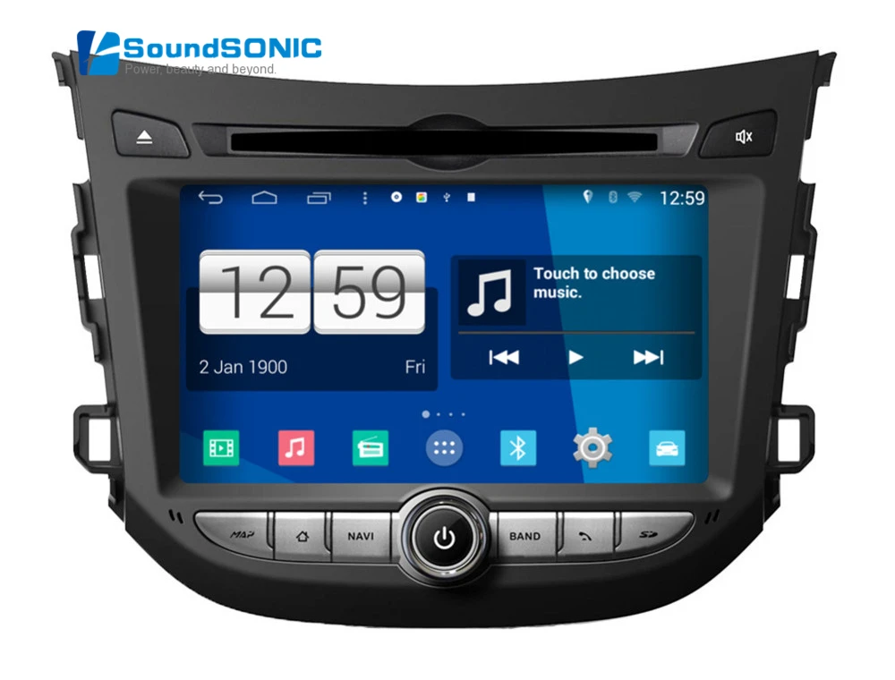 Android 4.4.4 для Hyundai HB20 сенсорный экран 7 ''Авто Радио Стерео DVD GPS навигатор
