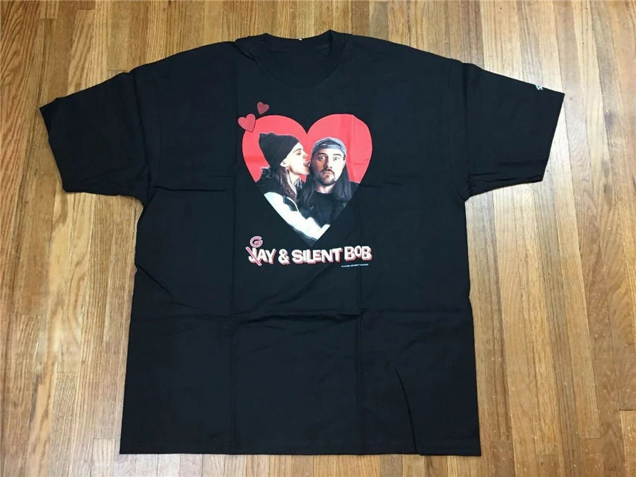 Винтажная Футболка Jay And Silent Bob футболка Sz 2Xl в стиле хип-хоп с фильмом водоросли |