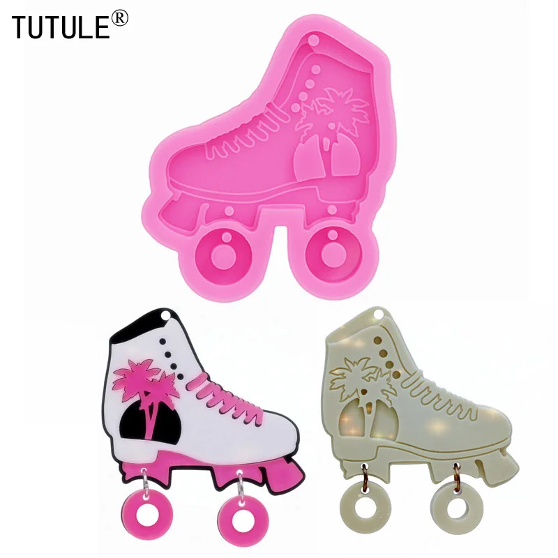 Roller Skates Silicone Mold,craft Mold,fondant Cake Molds,resin Jewelry