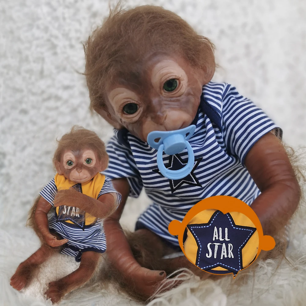 lifelike baby monkey dolls