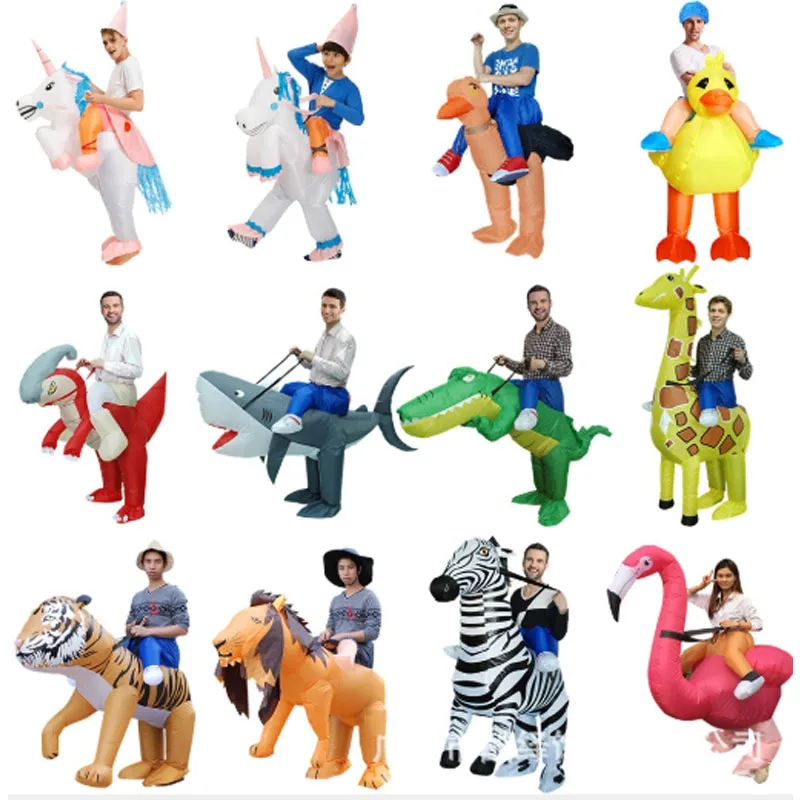 Inflatable Penis Sexy Costumes for Adult, Funny Male Dick Jumpsuit, Bar Nightclub Props Clothes, Bachelor Party Carnival Toys