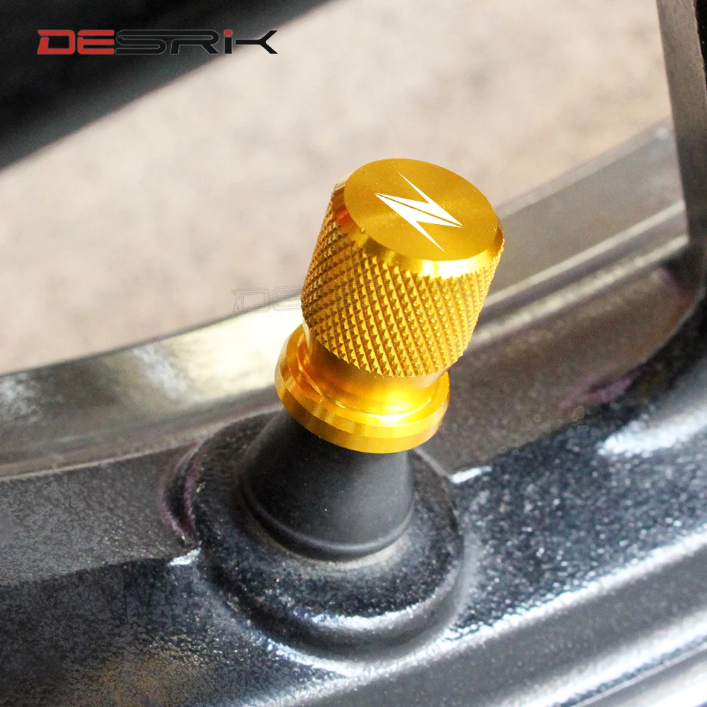 BXMoto Tyre Valve Caps Valve Trunk Valve Caps Cover Wheel Dustproof Cap for Kawasaki Z650 Z750 Z800 Z900 Z1000 ZX6R ZX10R ZX14R