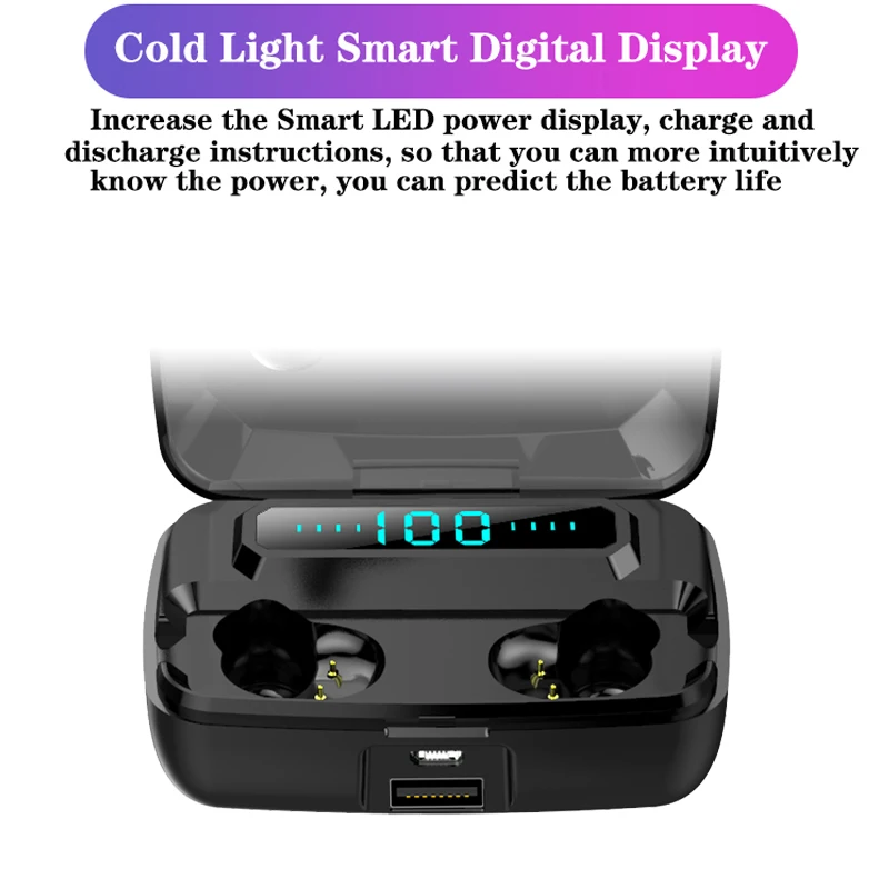 Новые оригинальные наушники M11 tws Bluetooth, спортивные наушники, настоящие беспроводные наушники, умные наушники, Touch Elari Pro power Bank