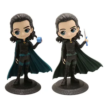 

Miniko Avengers 4 Endgame Loki Q.Ver PVC Action Figures Toys Avengers Endgame Anime Movie Loki Figurine Toy Doll Gift With Box