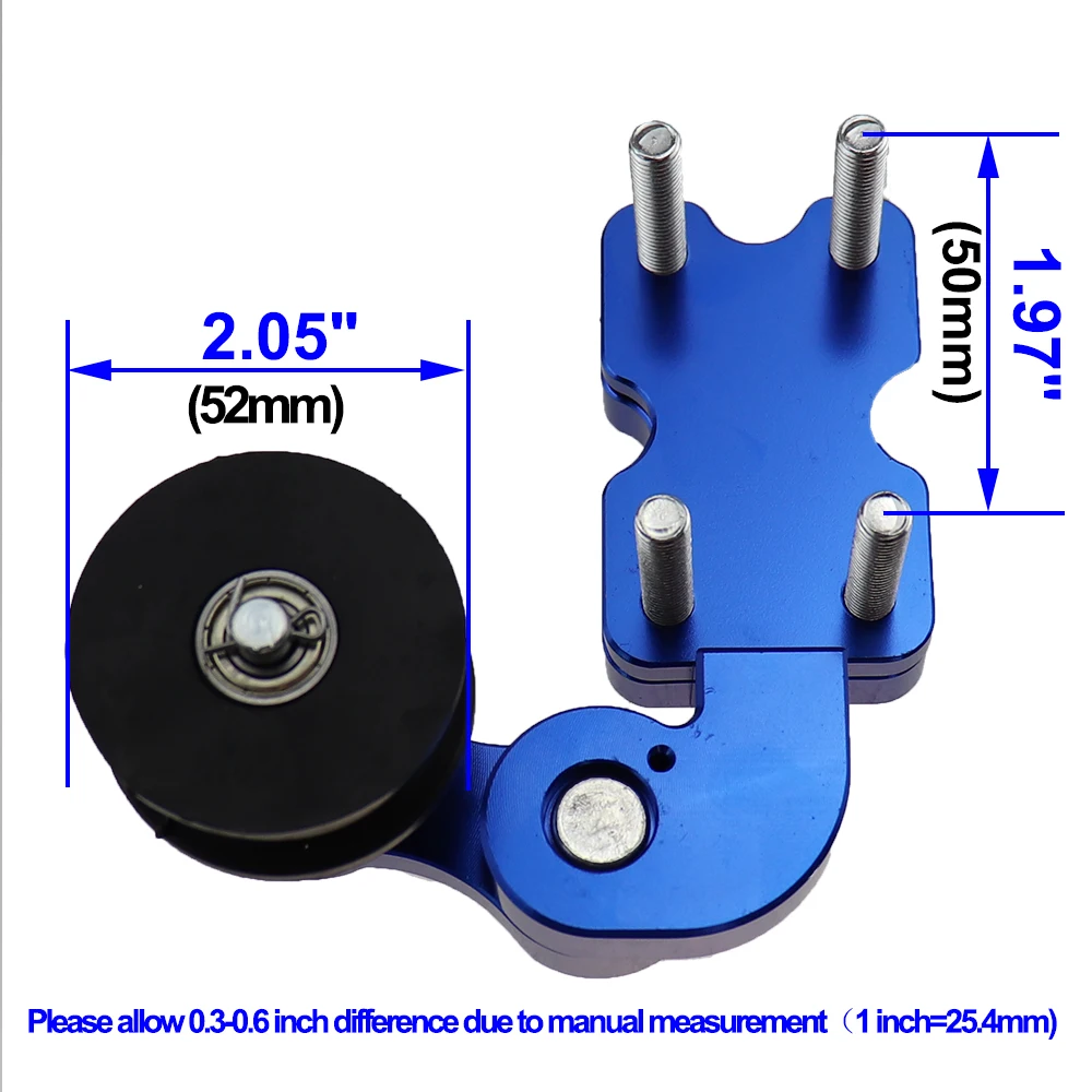 Universal Aluminum Alloy Adjuster Chain Tensioner Roller For Motorcycle /Chopper ATV Motorcycle Chain Tensioner Pulley