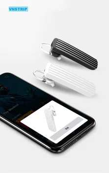 

VNSTRIP Phone call Driving Handsfree bluetooth earbud with Mic in-ear Solo wireless earphone support phone tablet iPad jogging
