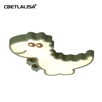 

Ceiling Lights for Kids Bedroom Cartoon dinosaur Boys Girls Ceiling Lamp Green White Modern LED Ceiling Lights Lamp for children