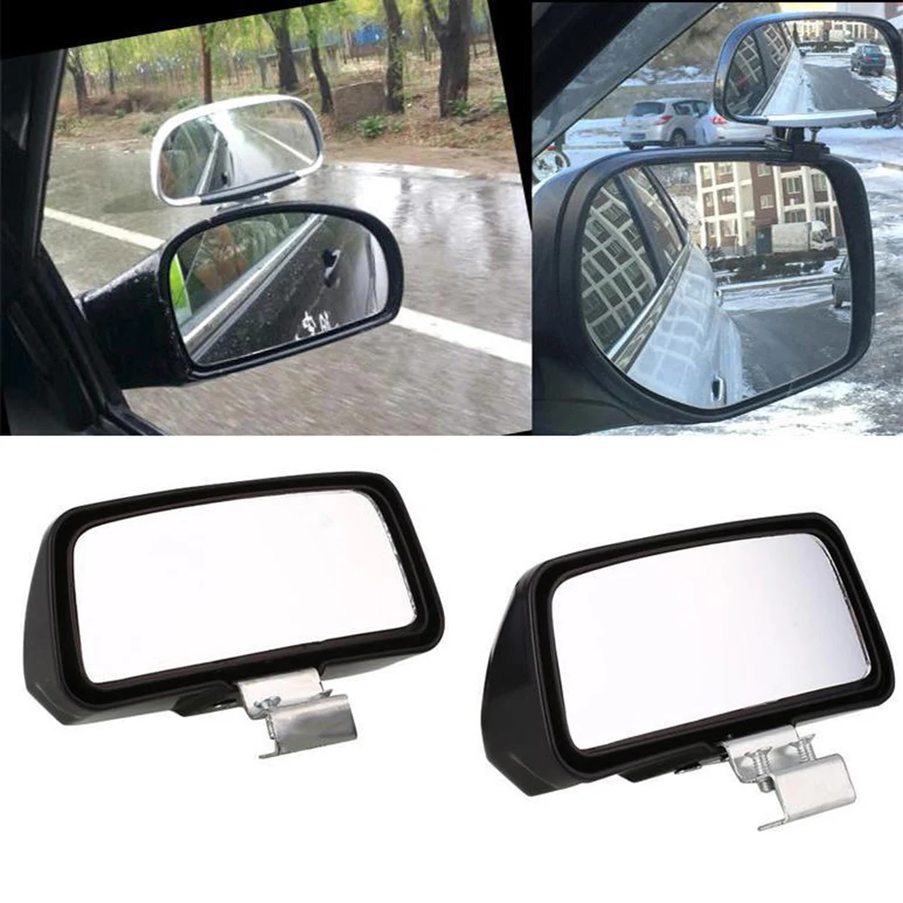 Blind Spot Mirrors for Cars Adjustable Car Auxiliary Universal Wide Angle Side Mirror Rear View Rearview Car Convex Mirror ► Photo 2/6