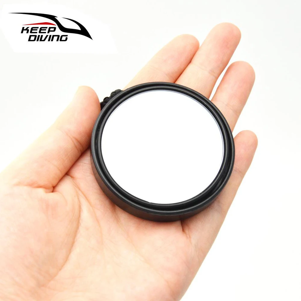Anti-Impact Diving Rearview Mirror Cave Tech Dive Safety Diver Observe Mirrors Boat Diving Diver Mirror Equipment Signal