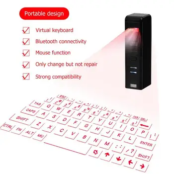 

Wireless Bluetooth Virtual Laser Projection Keyboard for iPhone Android Smartphone for Computer Pad Laptop Teclado Gamer#20