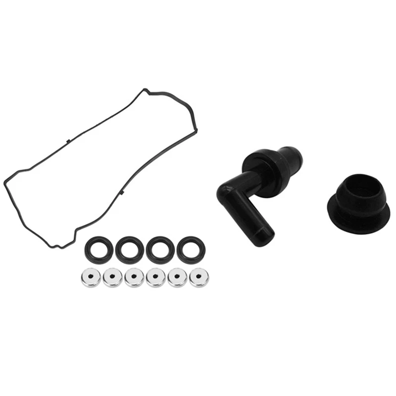 1 Set Pcv Valve Cover Gasket Set 12030pnc000 & 1 Set Valve Kit