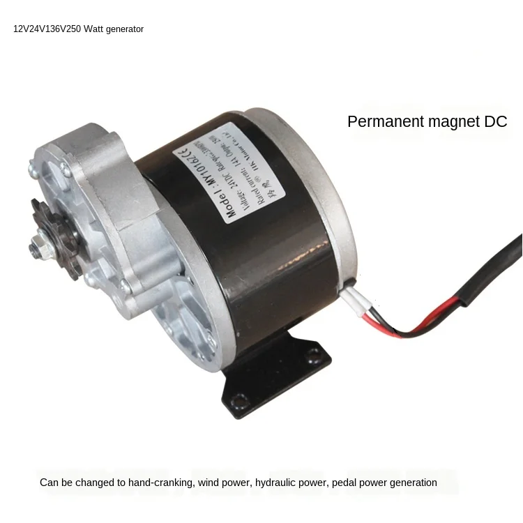 onderwijzen ga verder Muildier High-power Low-speed Permanent Magnet Dc Generator 12v 24v 36v 48v 60v 72v  250w/350w Wind Hand-cranked Hydraulic Foot Battery - Dc Motor - AliExpress