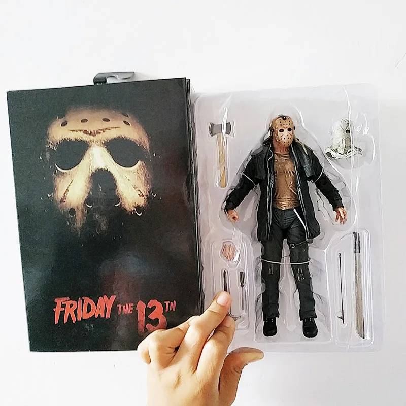 NECA Deluxe Edition Friday the 13th фигурка Ultimate Jason 2009 Remake Voorhees игрушка фигурка ужас подарок на Хэллоуин