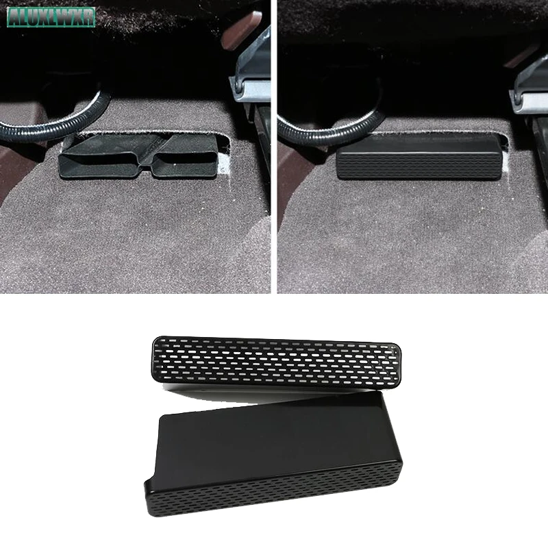 

Seat AC Heat Floor Air Conditioner Duct Vent Outlet Grille Cover car Accessories For lexus ES 200 260 300 2018 2019 2020