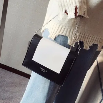 

Luxury Handbags Women Bags Hot Sale Designer Solid Color Bags Ladies Clutch Bag Female 2019 Black Women's Chain Bag