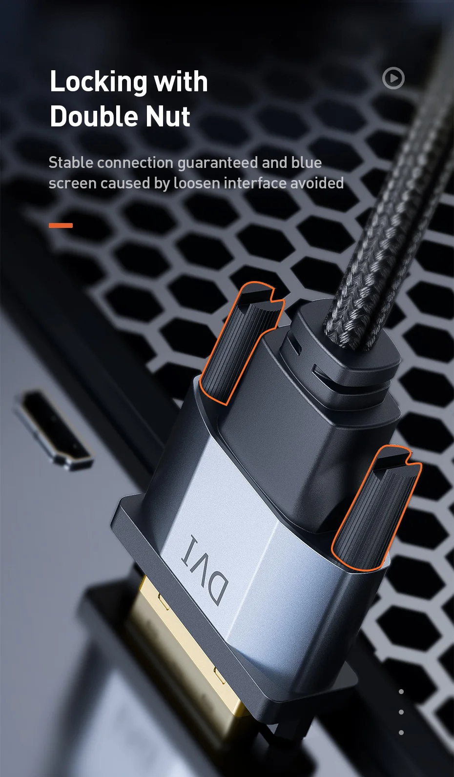Baseus DVI к DVI кабель двойной связи DVI-D папа-папа DVI D 24+ 1 видео кабель для проектора HDTV PC компьютерный адаптер DVI провод шнур