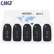 CHKJ 5 шт./лот KEYDIY KD B серии B14 3 кнопки для URG200 KD900 KD200 KD-X2 Кнопка KD программист дистанционное управление для Mazda стиль