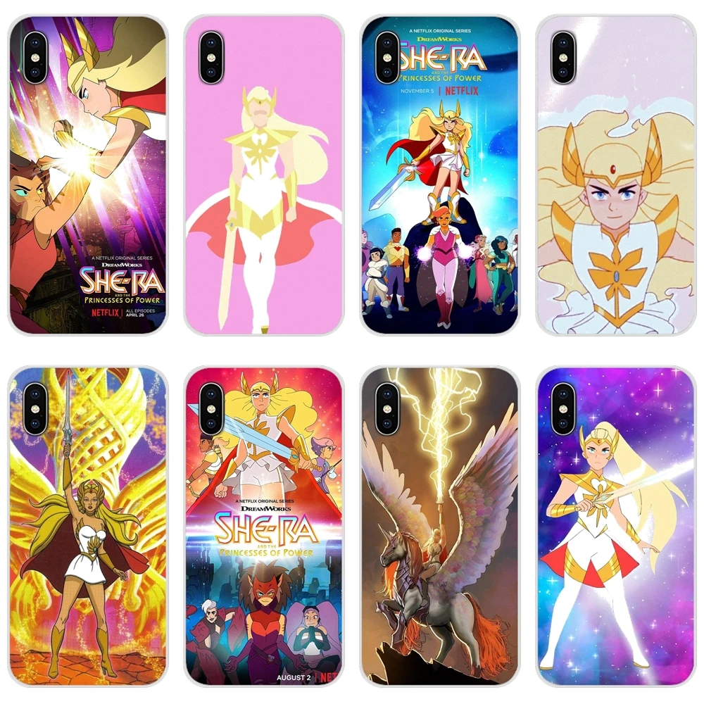 Прозрачный чехол из ТПУ для Xiaomi Mi4 Mi5 Mi5S Mi6 Mi A1 A2 A3 5X 6X 8 CC 9 T Lite SE Pro She Ra и The Princess Of Power |