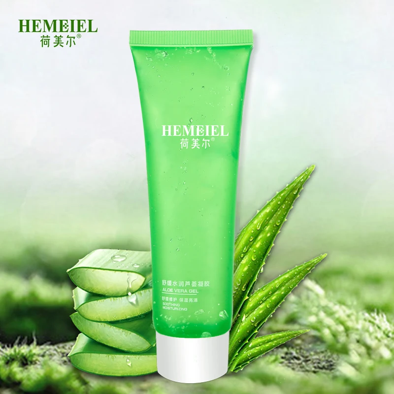 aloe vera gel moisturizing skin care