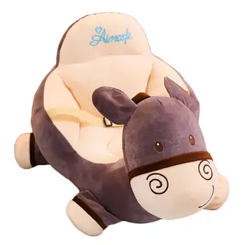 

Johnear Kids Sofa Backrest Chair Cute Cartoon Animal Bean Bag Armchair Children's Sofa Support Seat for Playroom Bedroom