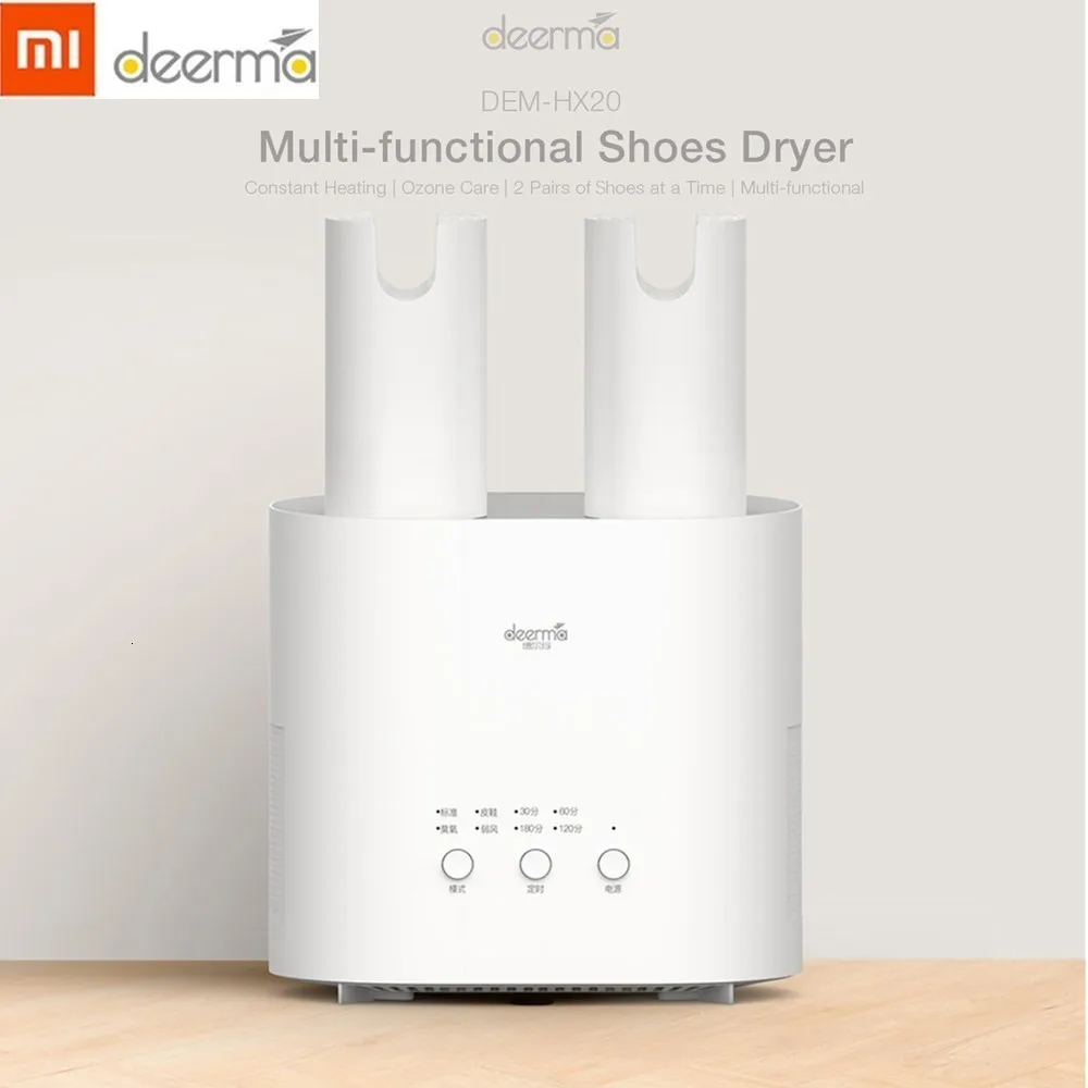 For Xiaomi Deerma Shoe Dryer 220v Sterilizer UV Shoe Sterilizer Intelligent Multi-Function Retractable Dryer For Shoes
