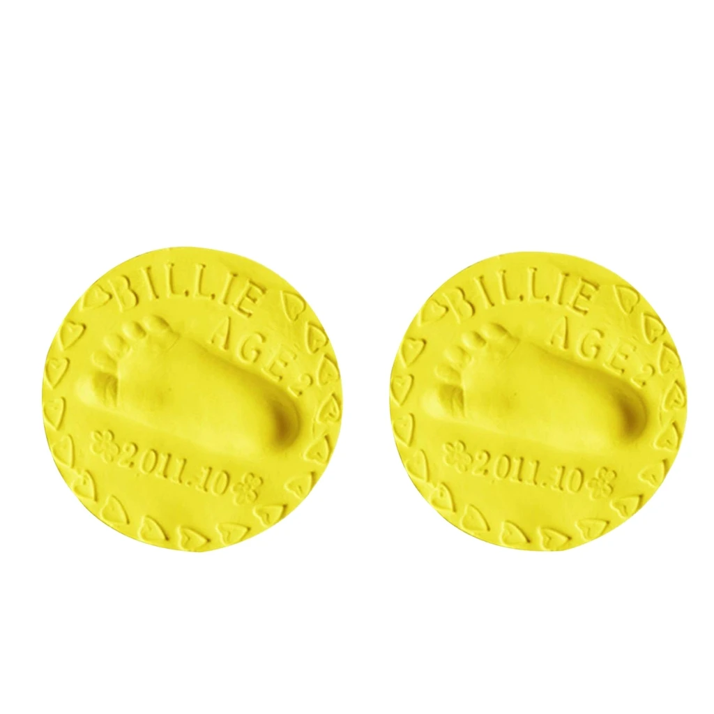 Baby Hand Print Foot Print Keepsake Kit Clay Casting Kit for Baby Shower Gifts, Boys & Girls