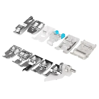 

11pcs Sewing Machine Presser Foot Foot Set of Domestic Sewing Machine Multifunctional Sewing Accessories