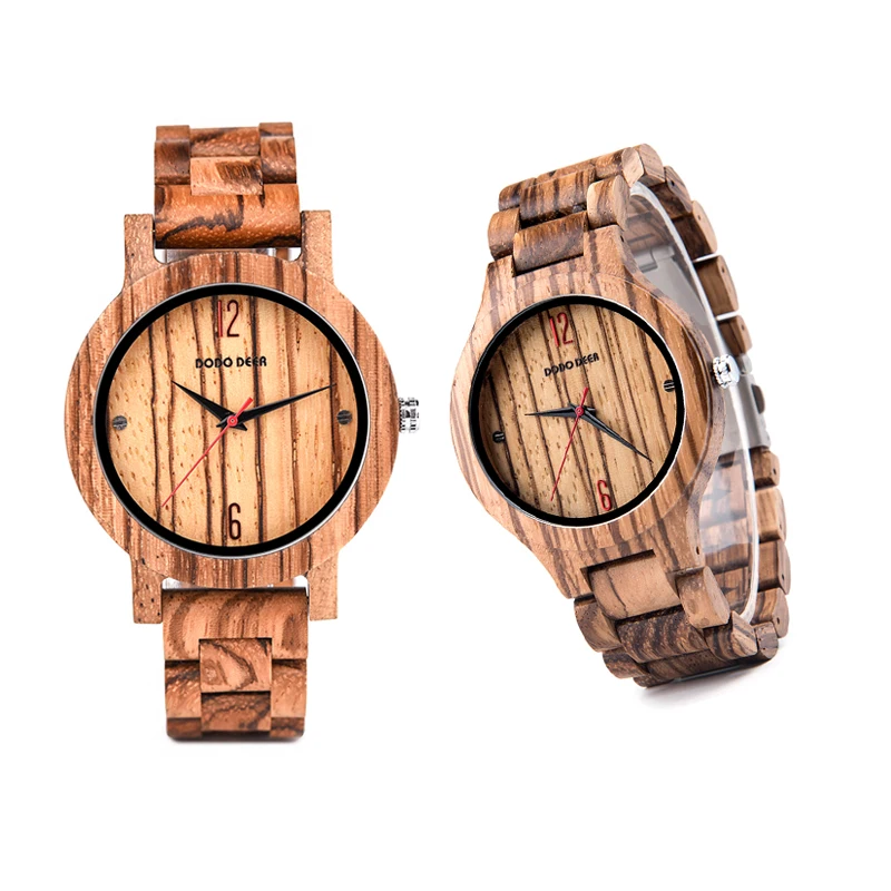 

DODO DEER Simplicity Modern 30m Waterproof Quartz Watch Men Sport Wood Bracelet High Quality Casual Wrist Watch for Male A15 A28