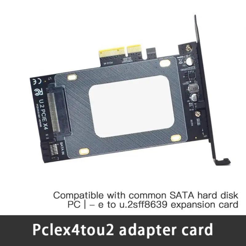 U.2 на PCI-E X4 переходная карта 3 0 SFF-8639 SSD удлинитель адаптер SATA PCI Express Card для рабочего