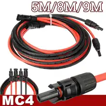 Кабель-удлинитель 10AWG удлинитель для панели солнечных батарей шнур MC4 соединительный кабель Разъем