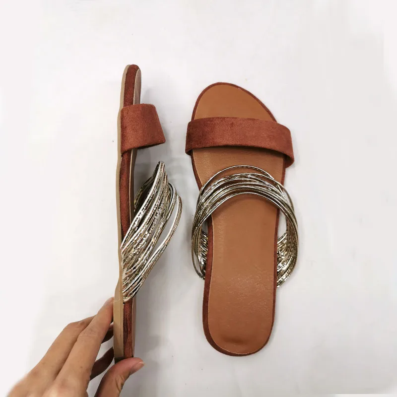 belt slippers for ladies