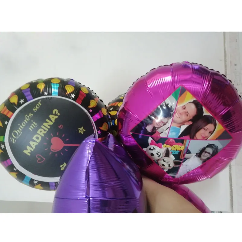 18inch foil balloons with photo print -28