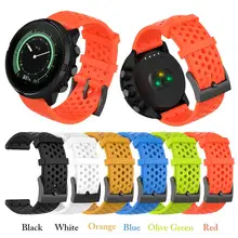 Силиконовый сменный ремешок для часов браслет для Suunto 9/Baro для Suunto Spartan Sport наручные часы HR Baro Smartwatch