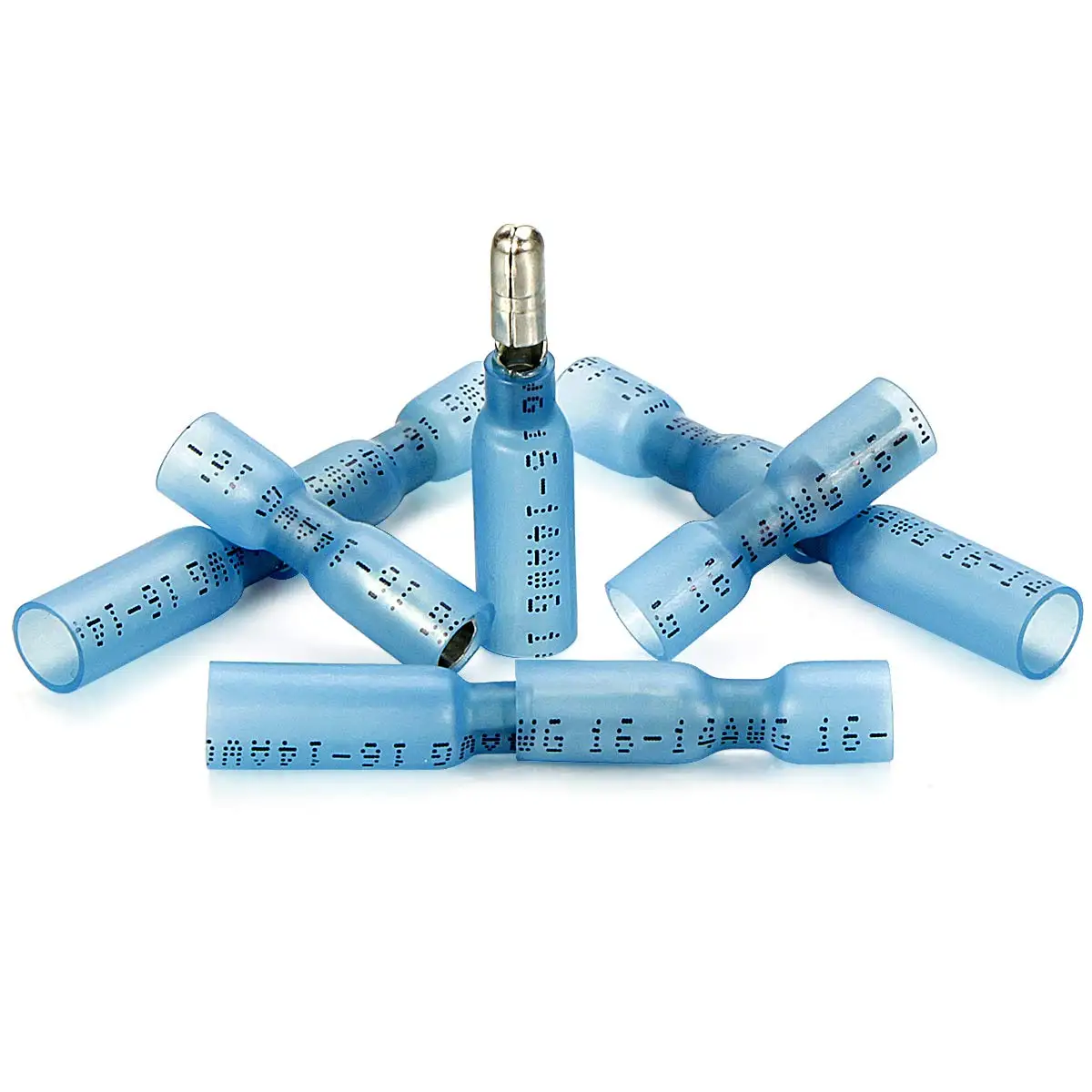 320 шт термоусадочные обжимные изолированные клеммы для мужчин и женщин, AWG26-10, стыковые водостойкие соединители для электрических проводов