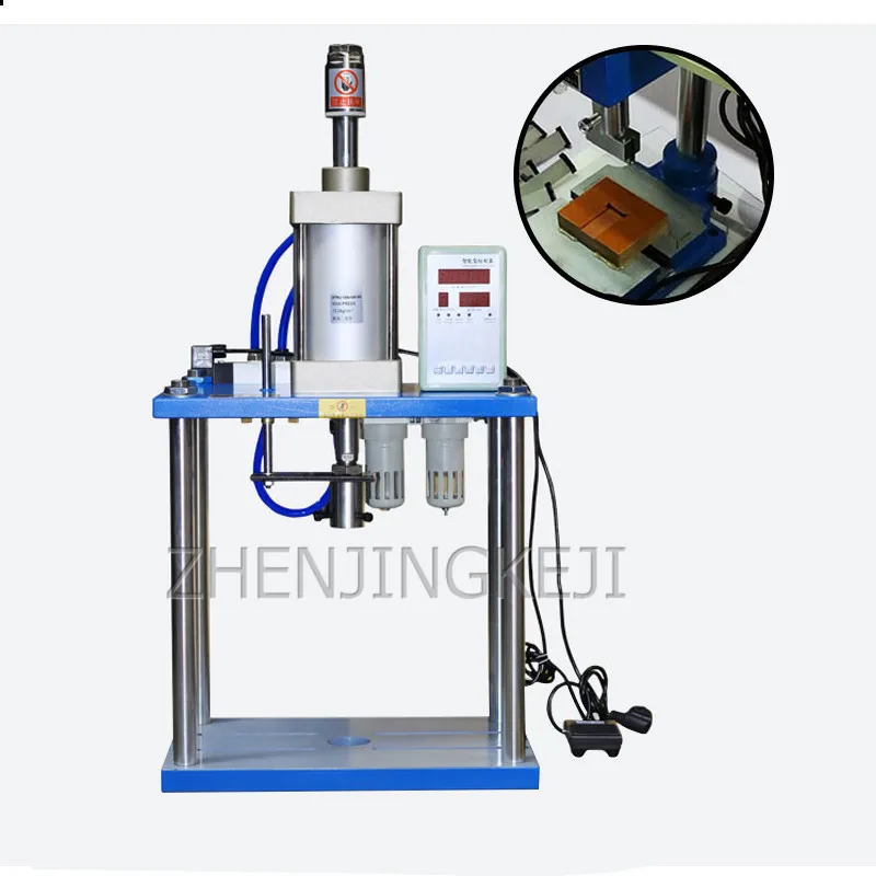 

Four Column Type Pneumatic Press Punch 500kg Bearing Press In Double Column Pneumatic Lettering Perforation Pneumatic Equipment