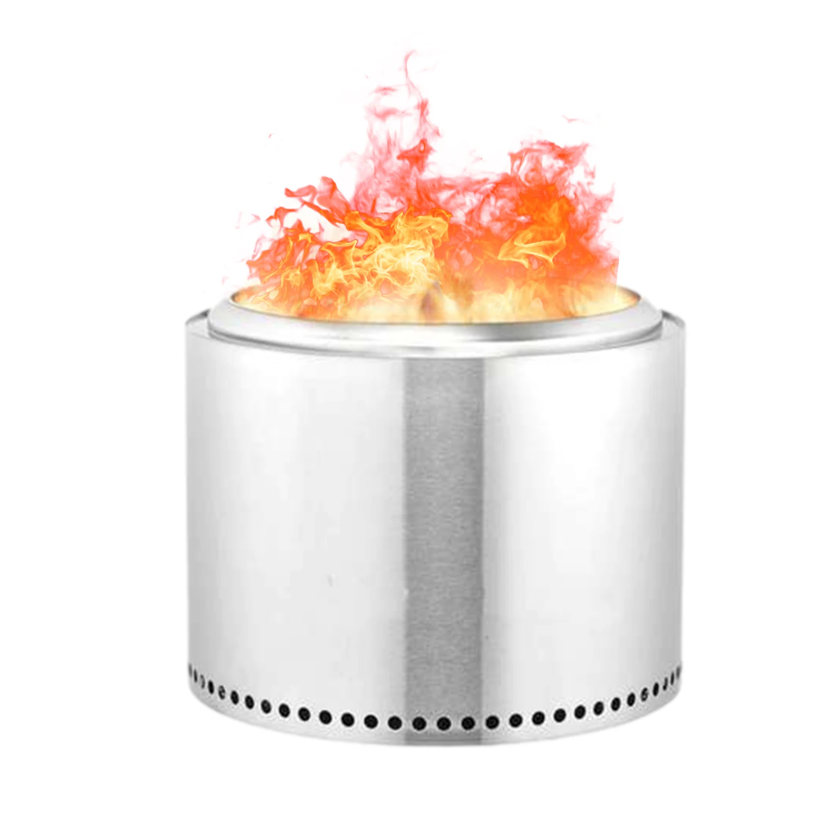 

Stainless Steel Folding Furnace Outdoor Wood Stove Practical Portable Grill Stove Winter Heating Stove For Outdoor Camping