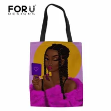 Design дизайн, черная африканская сумка для книг для девочек, женские складные сумки для покупок, женская сумка с ручкой сверху, многоразовые сумки для шоппинга