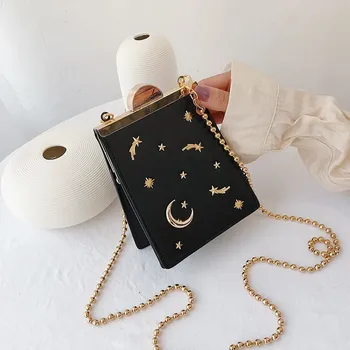 

Chains Female Shoulder Messenger Bag Small Crossbody Bags for Women New Designer Fashion Starry Sky Small Ladies' Travel Bags