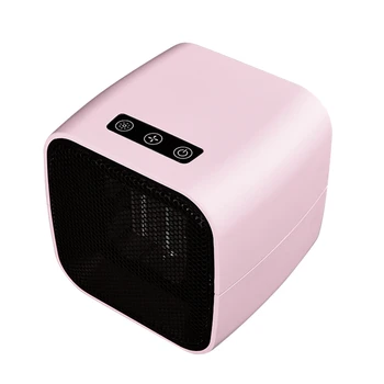 

Mini Smart Desktop Electric Heater Household Office High Efficiency Hot Air Heater(EU Plug)