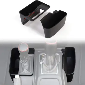 

Gear Shifter Box Center Console Storage Automatic Transmission Side Organizer Tray Interior Parts for 2018-2020 Jeep Wrangler