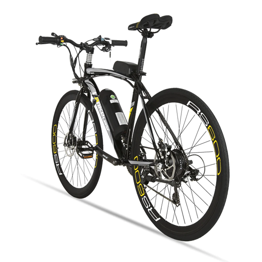 Lankeleisi RS600 дорожный велосипед электрический 48В 300 Вт eBike10AH/15AH/20AH батарея 21 скорость