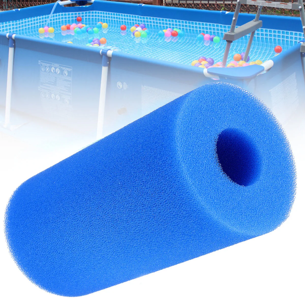 Reusable Washable Swimming Pool Filter Foam Sponge Cartridge For Aquarium Filter
