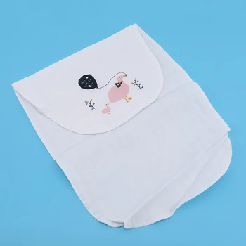 

Baby Wicking Towel Absorb Sweat Back Towel Perspiration Wipes Reusable Cartoon Print Baby Towel 2pcs/pack