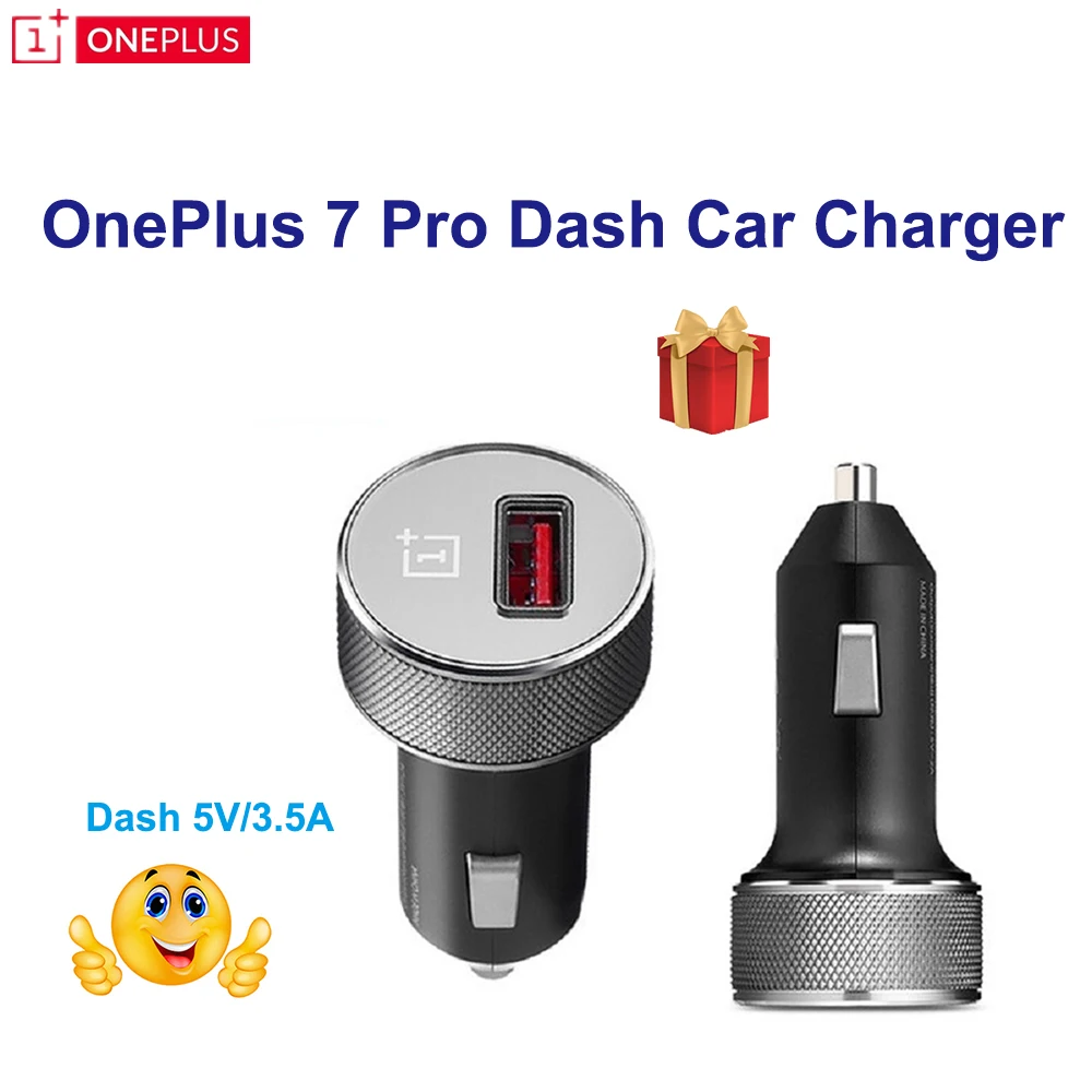 Чехол из ПВХ для OnePlus 7 Pro приборной панели автомобиля Зарядное устройство 5V 3.5A оригинальная панель приборов быстрой зарядки автомобиля Зарядное устройство для OnePlus 7 6T 5T 1+ 5 A5000 3Т OnePlus 1+ 3T