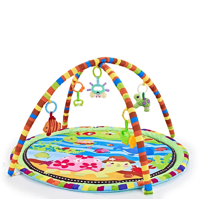 Multifunctional Fitness Frame For Children Educational Mat Crawling Blanket Infant Play Rug Kids Activity Mat Gym Baby Toys Gift 2