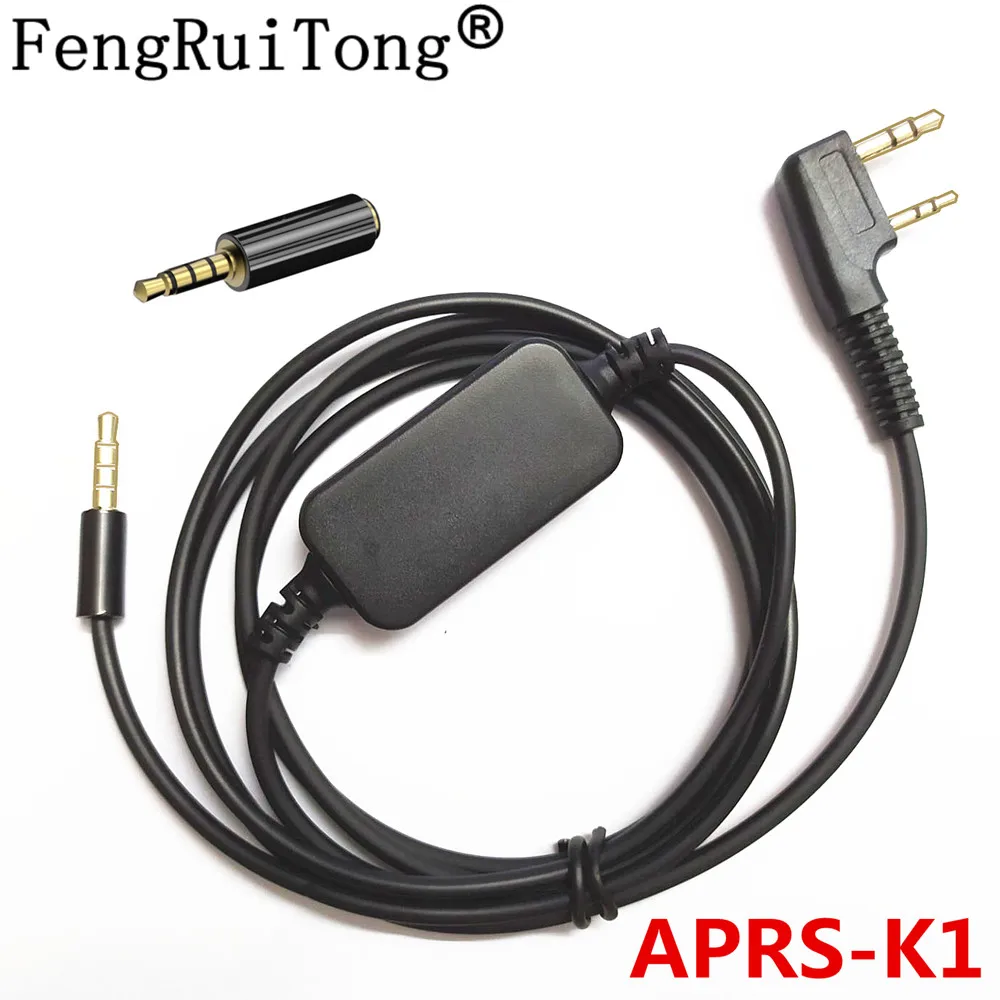 APRS K1 кабель (кабель аудиоинтерфейса) для BaoFeng UV5R UV 82 5RA 5RB WOUXUN TYT (APRSpro, APRSDroid, совместимый с Android, iOS|Запчасти и аксессуары для раций|   | АлиЭкспресс