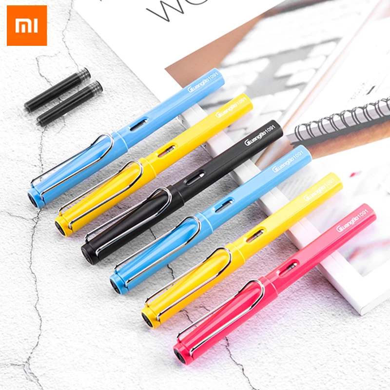 Xiaomi youpin F Nib 0 5 мм черная авторучка роскошный набор металлический держатель ручки