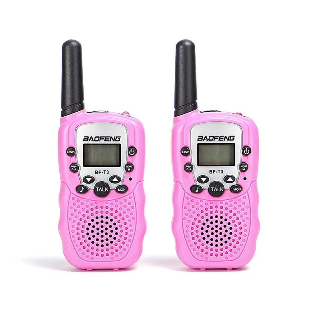 Presentes de Aniversário do Miúdo Bf-t3 para Crianças Walkie Talkie Brinquedos Rádio Mini Portátil Two-way Transceptor 2 Pçs - Set 6 presentes de aniversário do miúdo portátil two-way transceptor